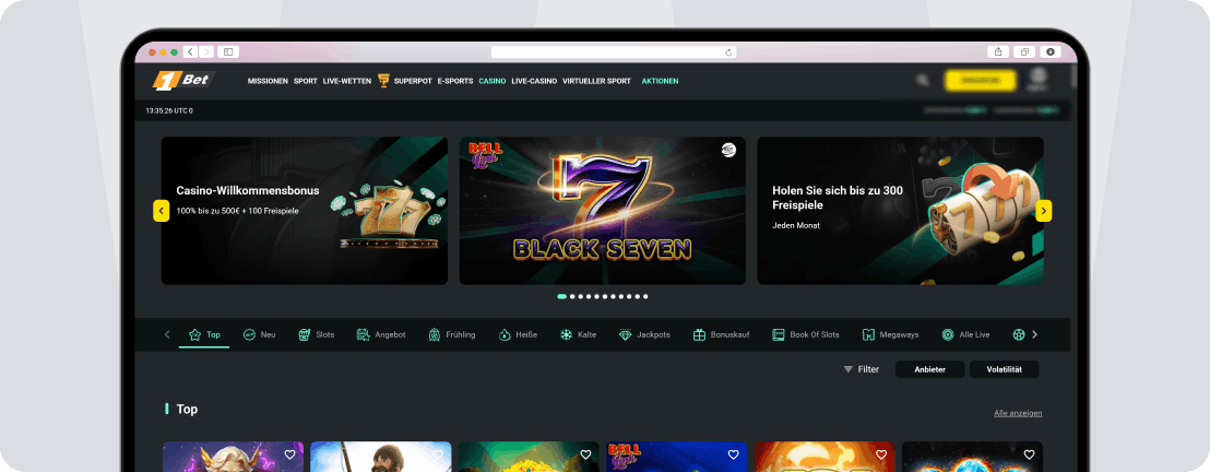 1bet Casino mit hoher Qualität