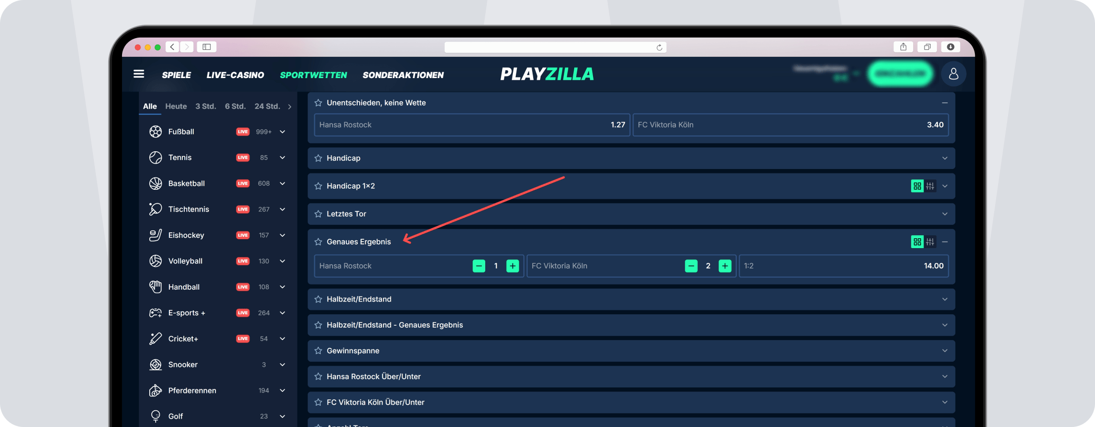 3. Liga Wetten Ergebnis