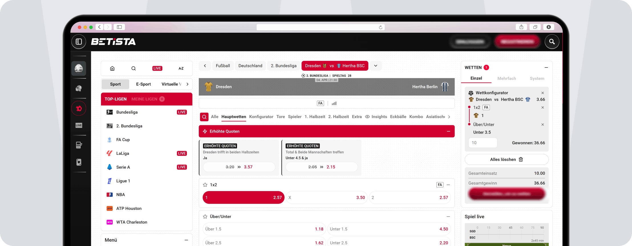 Betista Optik - Desktop