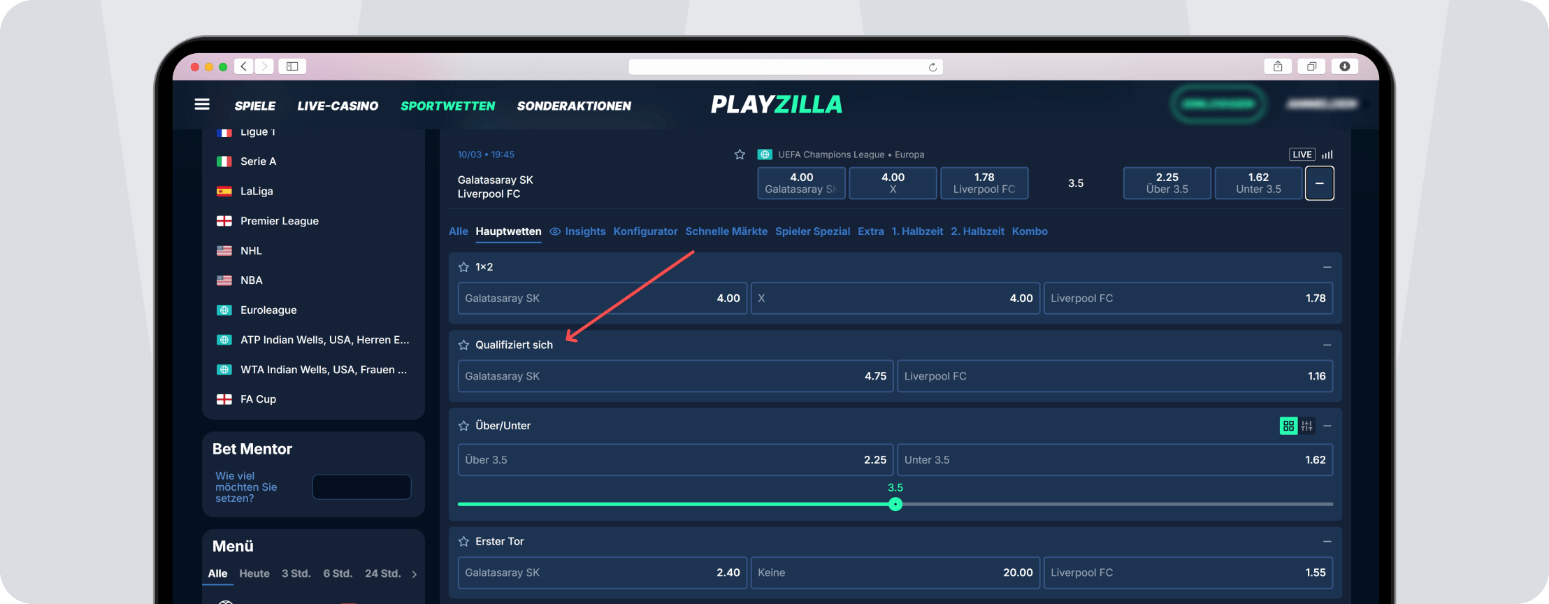 CL To Qualify (K.-o.-Phase)]
