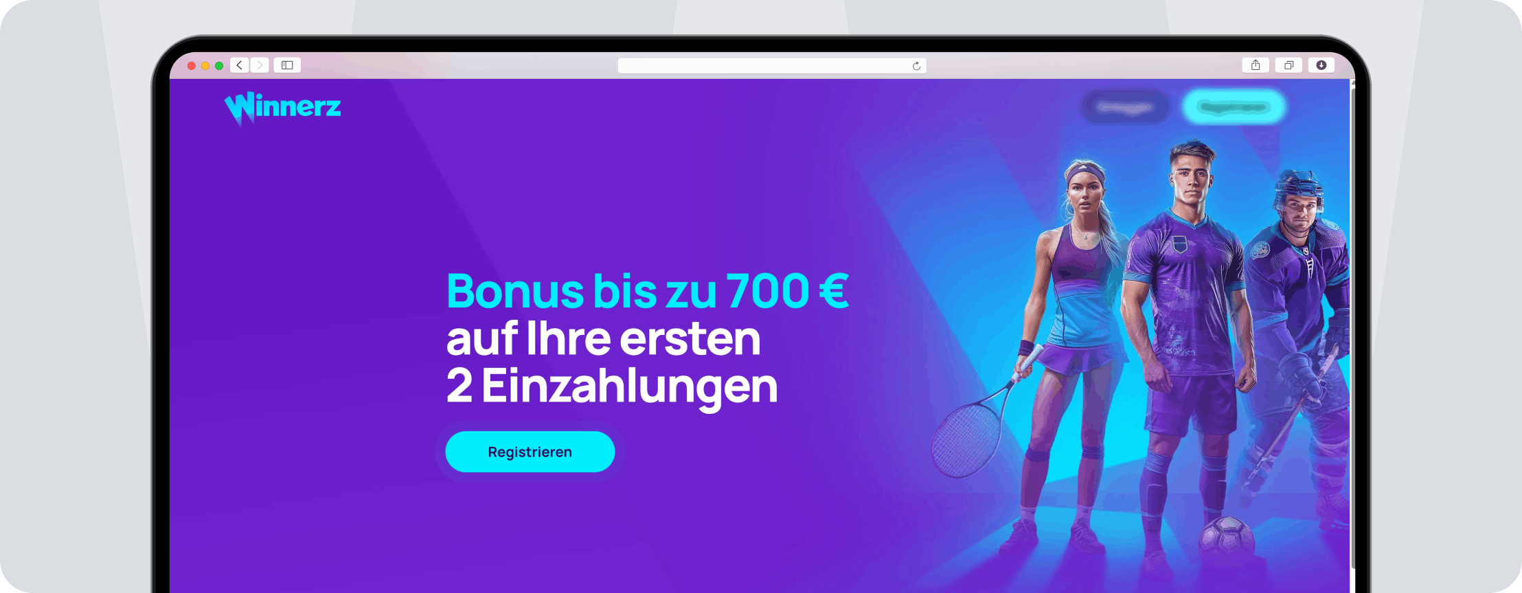 Winnerz Bonus - Desktop