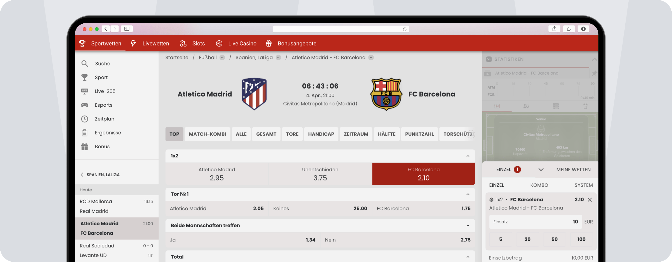 Screenshot 55bet design