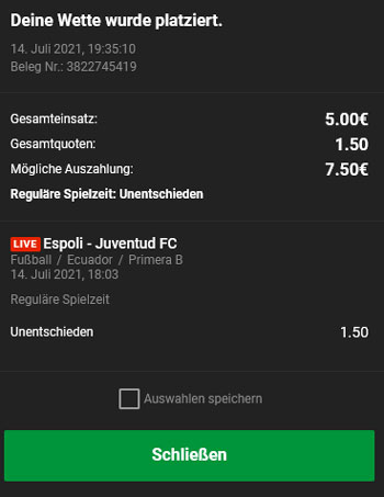 Wetten bei Unibet