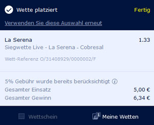 Wette bei William Hill