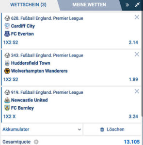 1xbet Wettschein