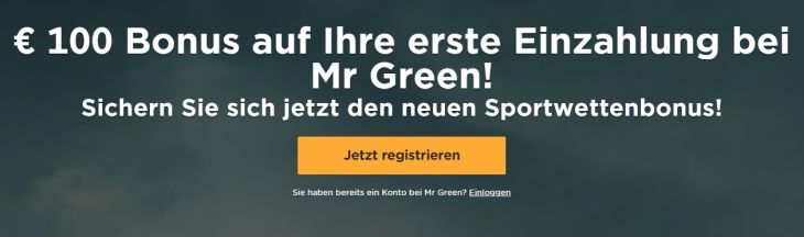 Mr Green Bonus