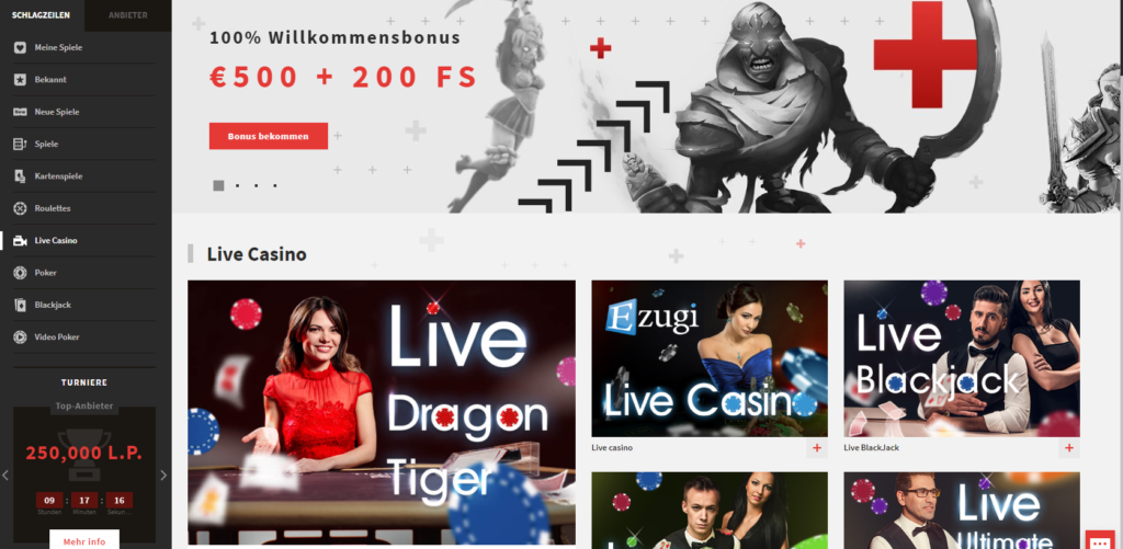 Zulabet Live-Casino