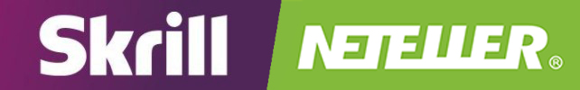 Logos von Skrill und NETELLER