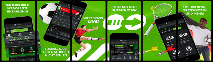 Mobile App von Mobilebet