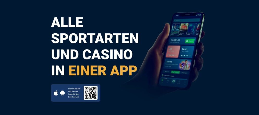 Mobile App von 20bet